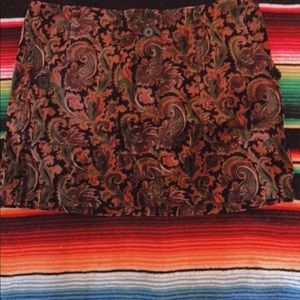 Paisley skirt
